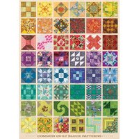 Common Quilt Blocks 1000 Teile Puzzle  Cobble Hill