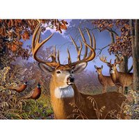 XXL Teile - Deer and Pheasant 500 Teile Puzzle  Cobble Hill