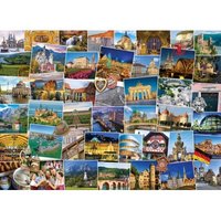 Globetrotter Deutschland 1000 Teile Puzzle  Eurographics