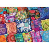 Indische Kissen 1000 Teile Puzzle  Eurographics