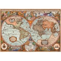 Antike Weltkarte 3000 Teile Puzzle  Schmidt Spiele