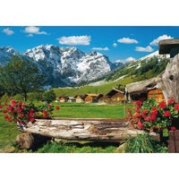 Blick ins Bergidyll 1000 Teile Puzzle  Schmidt Spiele