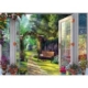 Dominic Davison - Blick in den Verwunschenen Garten 1000 Teile Puzzle  Schmidt Spiele