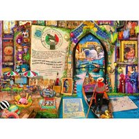 Life is an Open Book Venice 1000 Teile Puzzle  Bluebird Puzzle