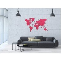 Holzpuzzle - Weltkarte XXL (Coral) 110 Teile Puzzle Wooden.City