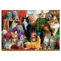 Cats Meeting 1000 Teile Puzzle  Trefl