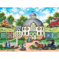 Heartland Collection - Die Quilt-Scheune 500 Teile Puzzle  Master Pieces