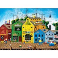 Hometown Gallery - Crows Nest Harbor 1000 Teile Puzzle  Master Pieces