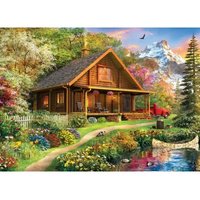 Time Away - Rückzugsort in den Bergen 1000 Teile Puzzle  Master Pieces