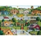 Hometown Gallery - Bungalowville 1000 Teile Puzzle Master Pieces