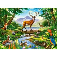 Woodland Harmony 300 Teile Puzzle  Castorland