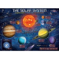XXL Teile - The Solar System Illustrated 500 Teile Puzzle  Eurographics