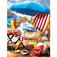 XXL Teile - Beach Cats 300 Teile Puzzle  SunsOut