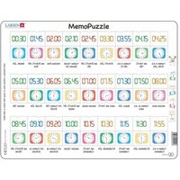 Rahmenpuzzle - MemoPuzzle (auf Tschechisch) 54 Teile Puzzle  Larsen