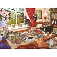 Puzzelnde Pfoten 1000 Teile Puzzle  HOP - House of Puzzles