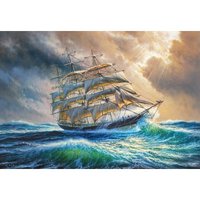 Segeln Gegen alle Widrigkeiten 1000 Teile Puzzle  Castorland