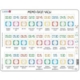 Rahmenpuzzle - MemoPuzzle (auf Russisch) 54 Teile Puzzle  Larsen