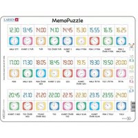 Rahmenpuzzle - MemoPuzzle (auf Schwedisch) 54 Teile Puzzle  Larsen