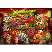 Flower Market Stall 1000 Teile Puzzle  Bluebird Puzzle