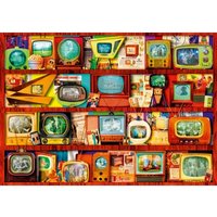 Golden Age of Television-Shelf 1000 Teile Puzzle  Bluebird Puzzle