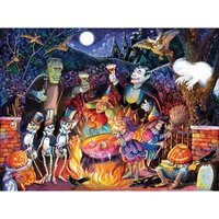 Bill Bell - Monster Party Time 1000 Teile Puzzle  SunsOut