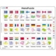 Rahmenpuzzle - MemoPuzzle (auf Norwegisch) 54 Teile Puzzle  Larsen