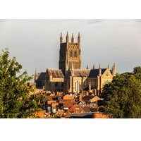 Worcester Cathedral viewed from Fort Royal Park 1500 Teile Puzzle  Grafika