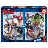 2 Puzzles - Marvel Avengers 500 Teile Puzzle  Educa