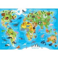 World Map 150 Teile Puzzle  Educa
