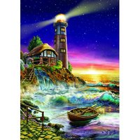 Der Leuchtturm 500 Teile Puzzle  Art Puzzle