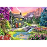 Mountain Idyll 500 Teile Puzzle  Trefl
