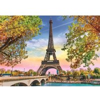 Romantisches Paris 500 Teile Puzzle  Trefl