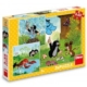 3 Puzzles - The Little Mole 55 Teile Puzzle  Dino