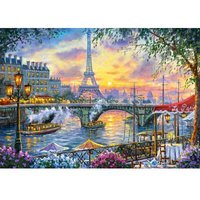 Die Teestunde in Paris 500 Teile Puzzle  Castorland